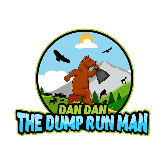 Dan Dan The Dump Run Man  -  Logo