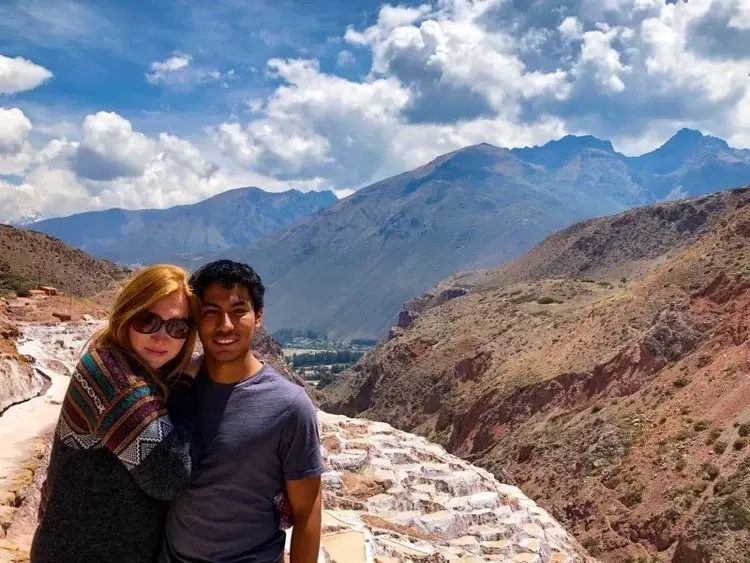 George and Barbora Photo